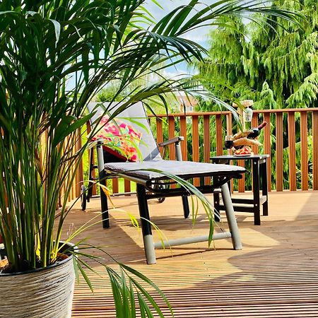 זולינגן Terrassenwohnung Mit Gartenblick מראה חיצוני תמונה