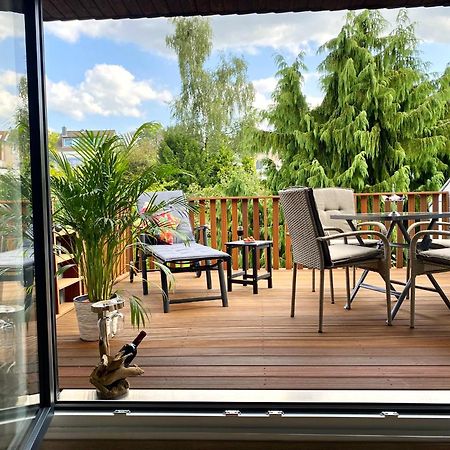 זולינגן Terrassenwohnung Mit Gartenblick מראה חיצוני תמונה